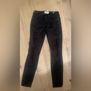 Distressed Frame Jeans